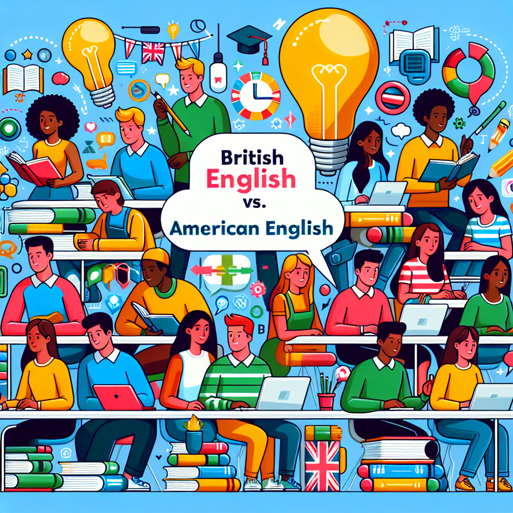 Brits Engels of Amerikaans Engels? – AI Quiz Theme Image