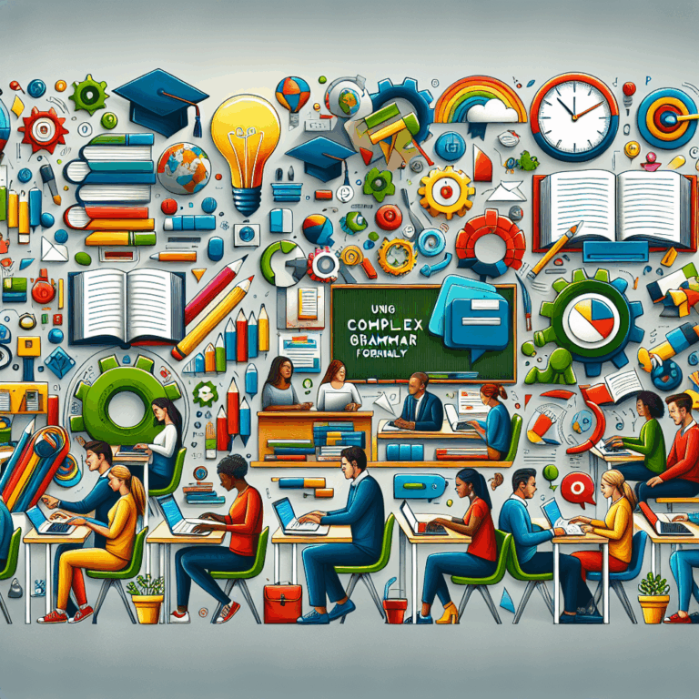 Hoe complexe grammatica in formele contexten te gebruiken