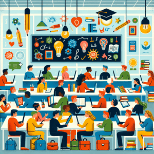 Interpunctie voor Gevorderden: De Correcte Plaatsing van Leestekens in Complexe Zinsstructuren – AI Quiz Theme Image